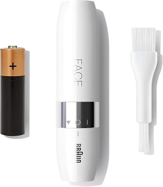 Braun Face Mini hair Remover FS1000 with Smartlight, White