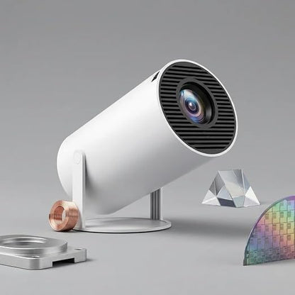 Le Ciel Portable Projector 5G Wifi 6 Bluetooth 5.0 Android 11, 4K 1080P