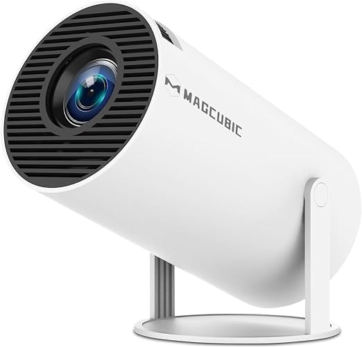 Le Ciel Portable Projector 5G Wifi 6 Bluetooth 5.0 Android 11, 4K 1080P
