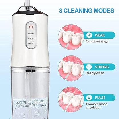 Le Ciel Water Flosser for Teeth Cleaning, 220ML Oral Irrigator, Cordless USB Rechargeable