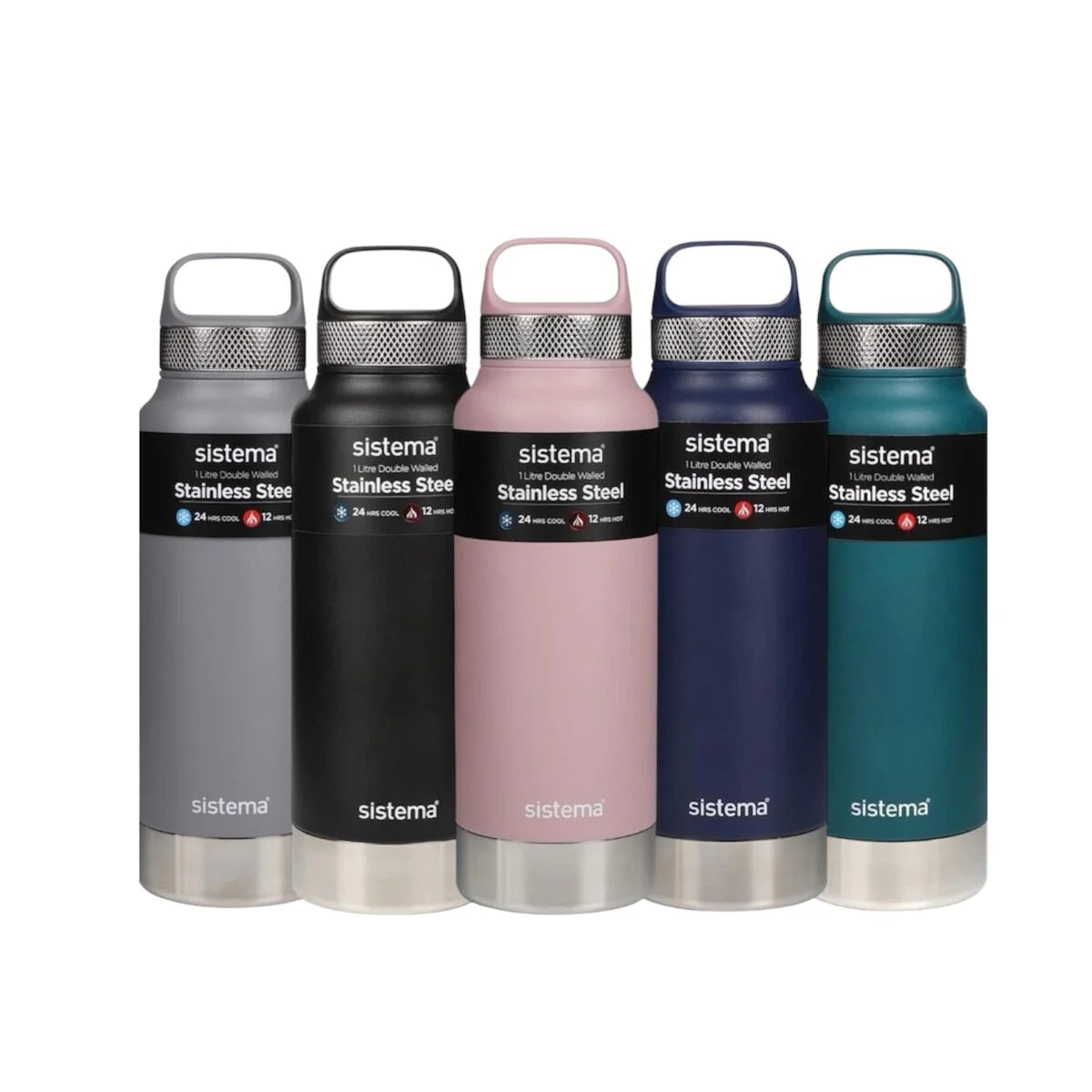 Sistema 650ml Stainless Steel