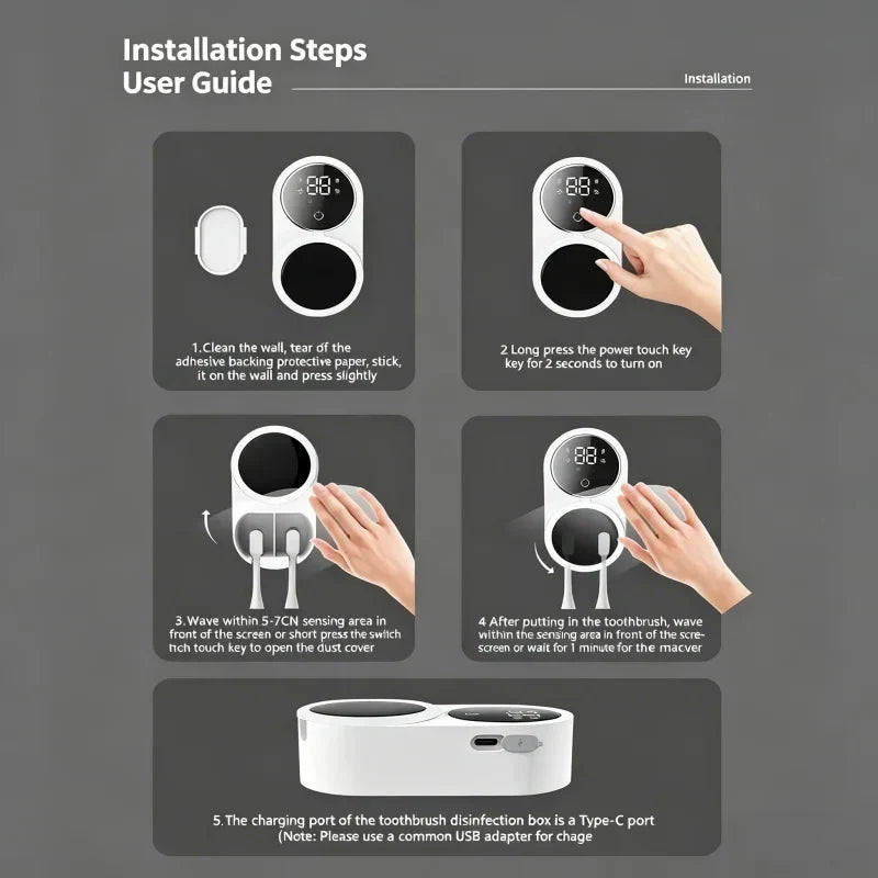 Le Ciel SmartClean Toothbrush Sterilizer